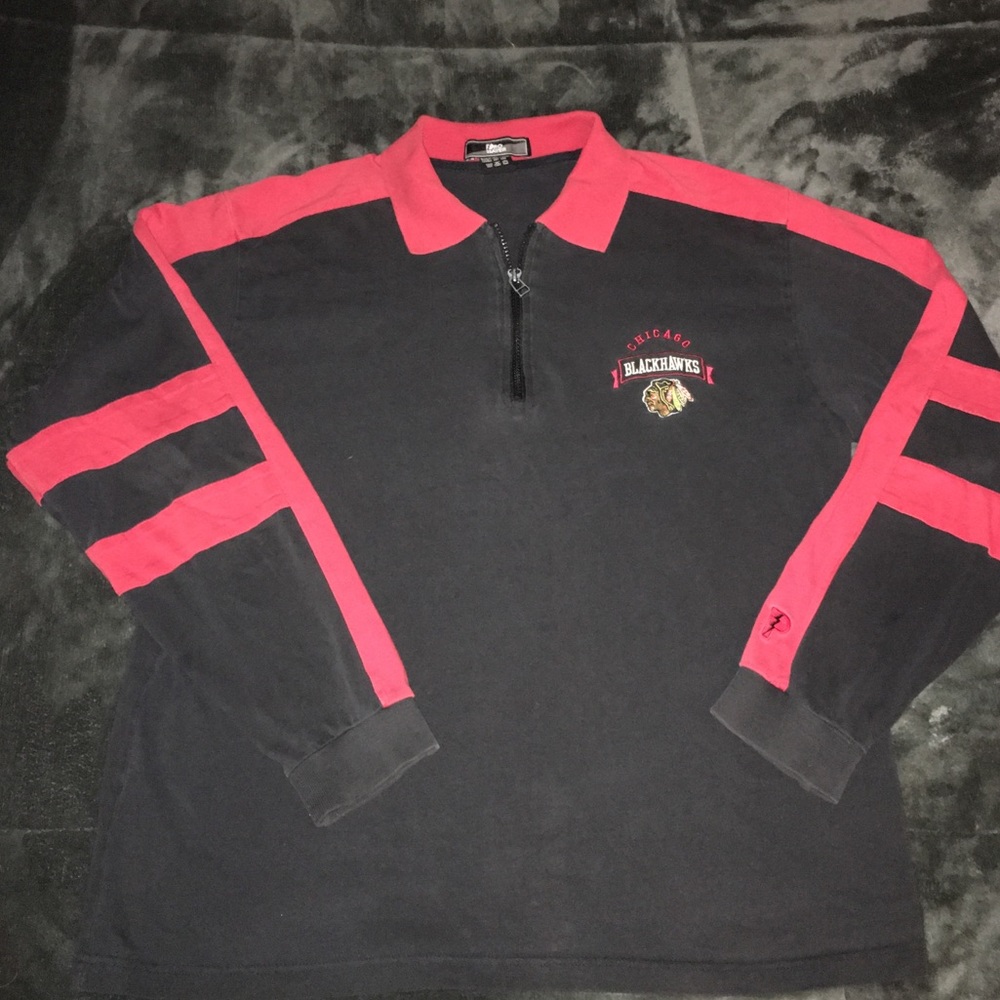Vintage NHL Chicago Blackhawks Pro Player Rugby